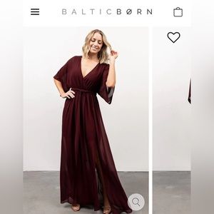 Baltic Born Kia Kimono Maxi Dress | Mulberry - XXL